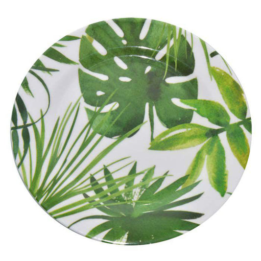 Plato Tropical de Melamina de 8"