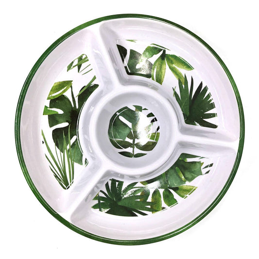 Bandeja Para Dip Con Divisiones 34 cm