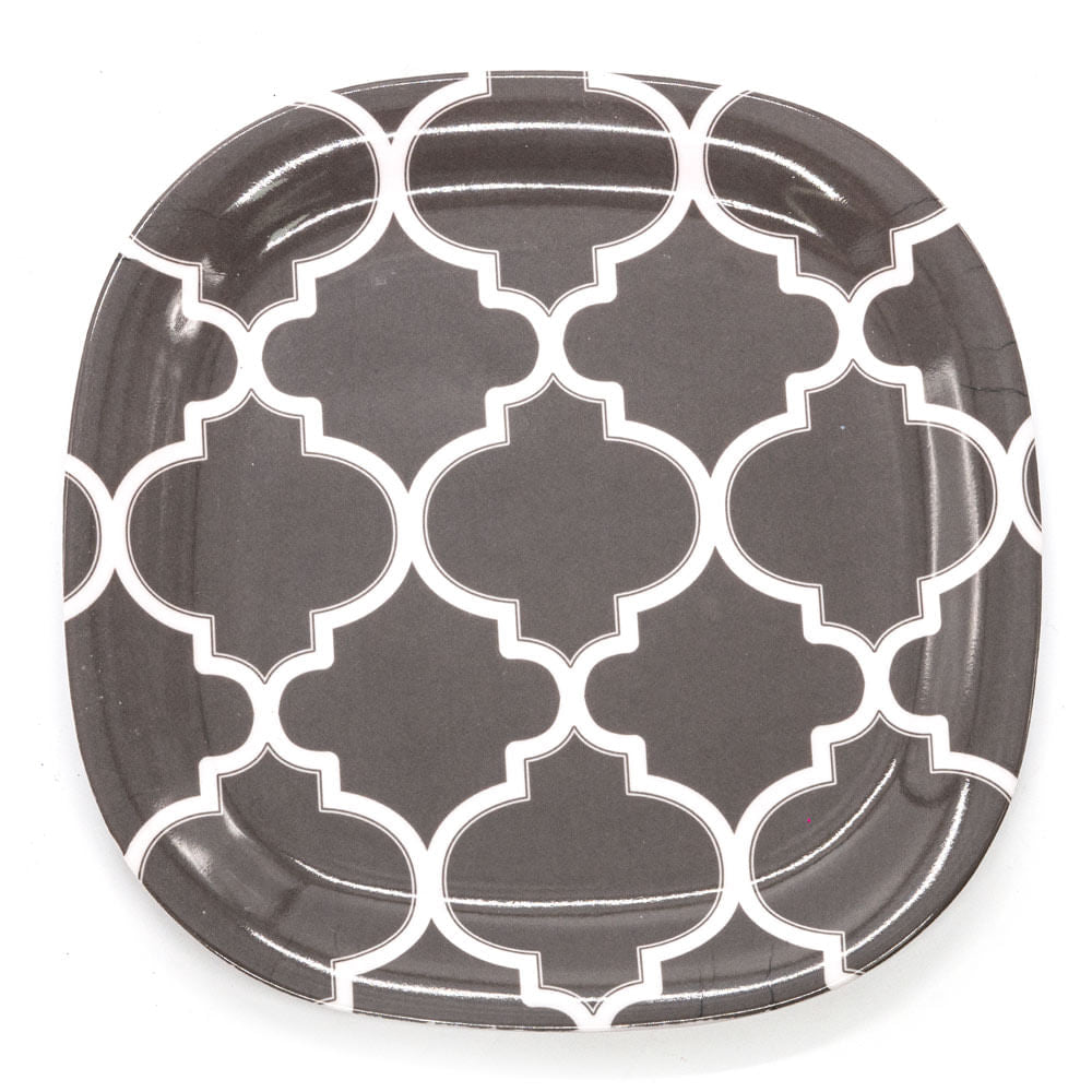 Plato Llano Cali Home de Melamina 8"