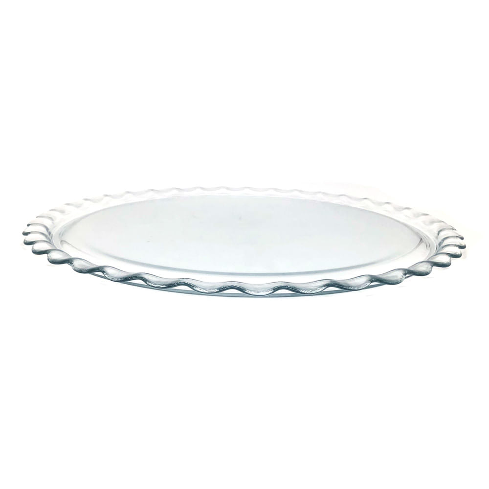 Bandeja Pasabahce Mix de Vidrio Redondo 37 cm