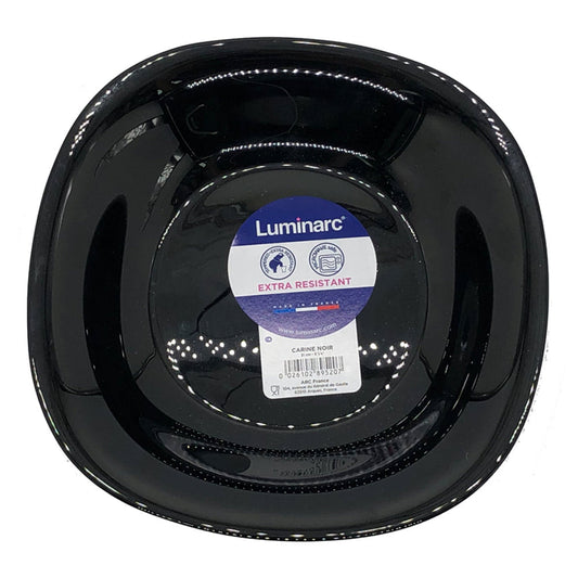 Plato Hondo Luminarc de Vidrio Cuadrado 21 cm