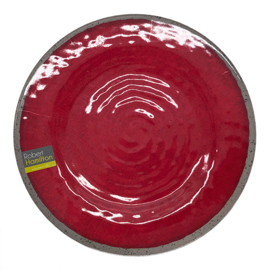 Plato Llano de Melamina Robert Hamilton 10.5"