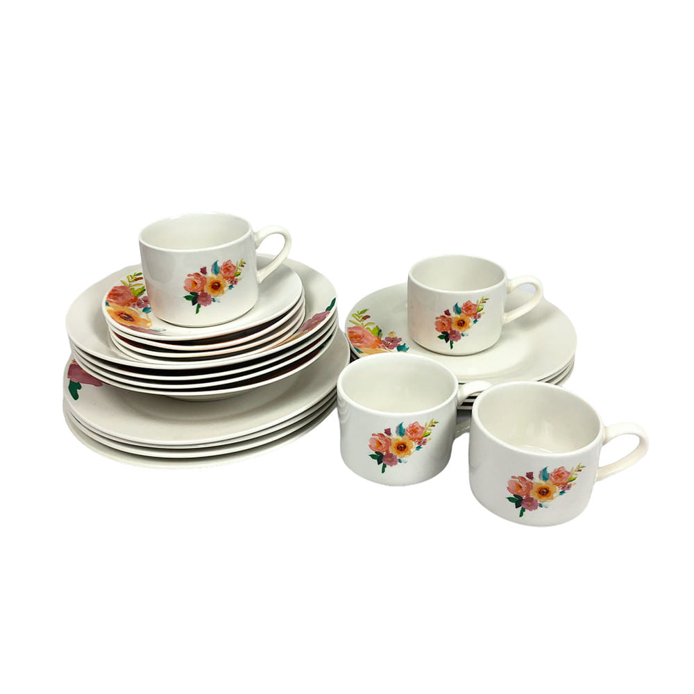 Juego de Vajilla Home Elegance Ceramica 20 Piezas