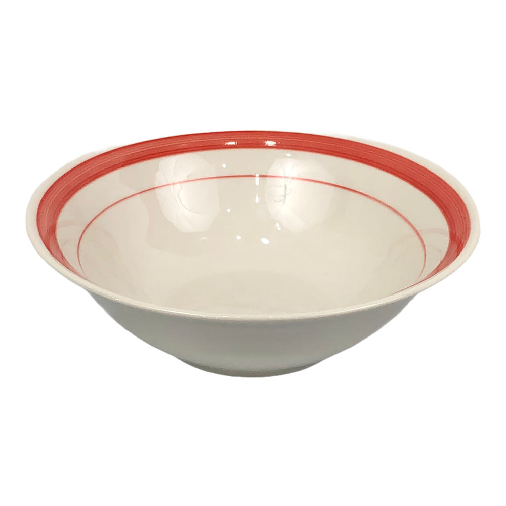 Plato Hondo Four Season de Cerámica 7 - Naranja