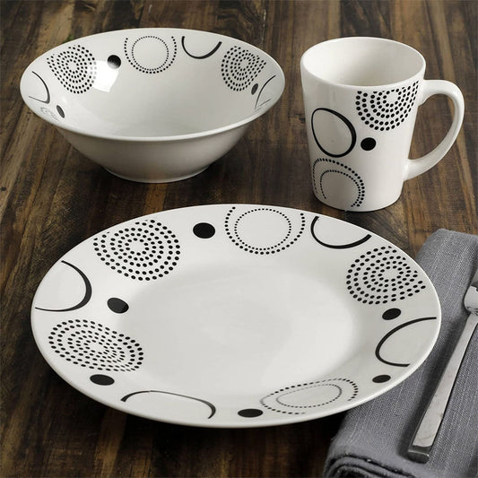 Juego de Vajilla Gibson Nova Sky 12 Piezas