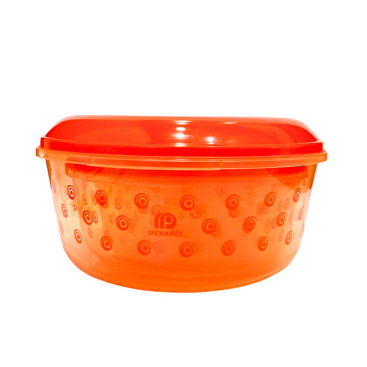 Envases Plásticos Dynasty con Tapa Estampada / Set de 7 Piezas