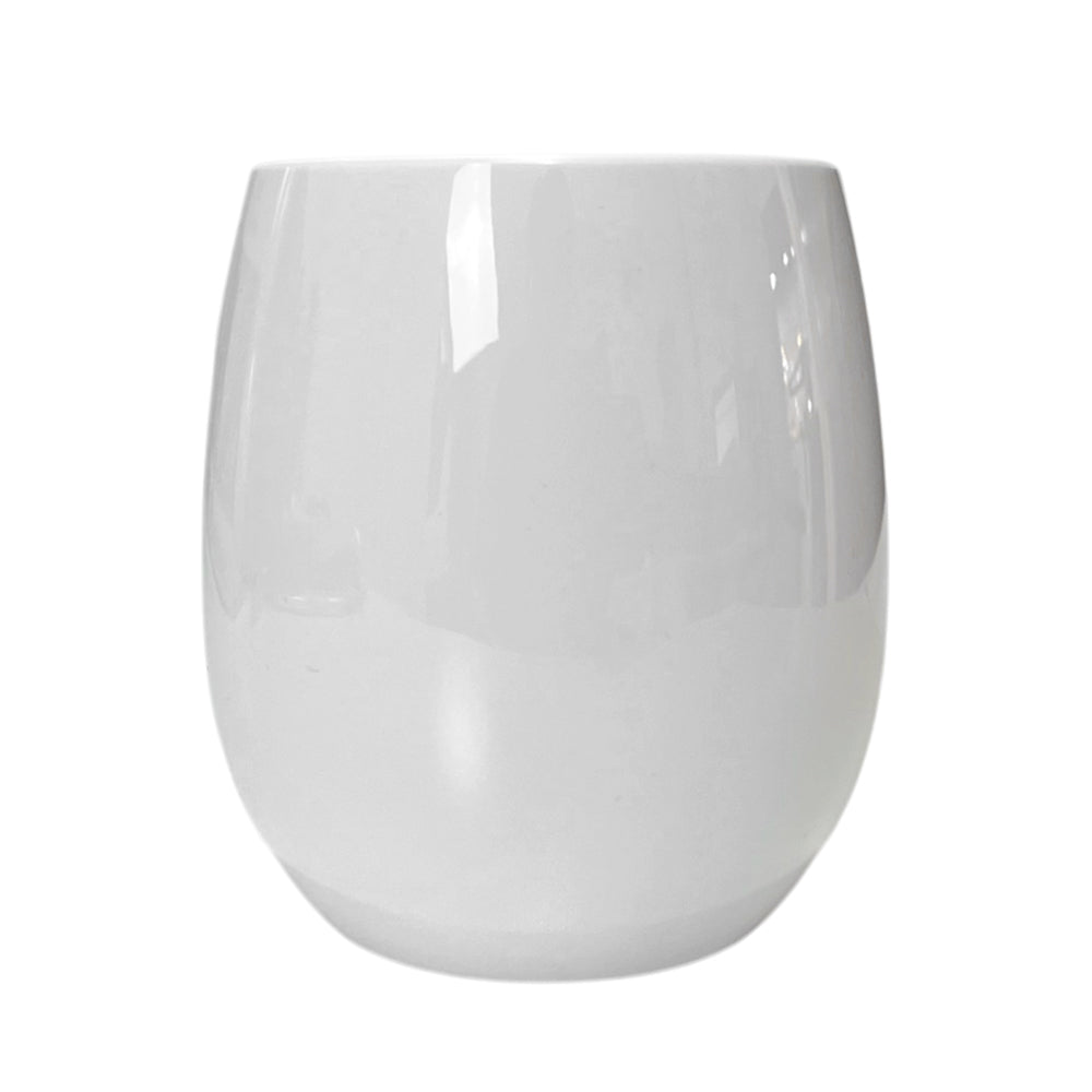 Vaso Plástico 12 Onzas Lillian 6 Piezas / Blanco