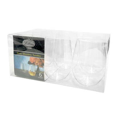 Vasos de Acrílico / Lillian / 16 oz / 6 Piezas