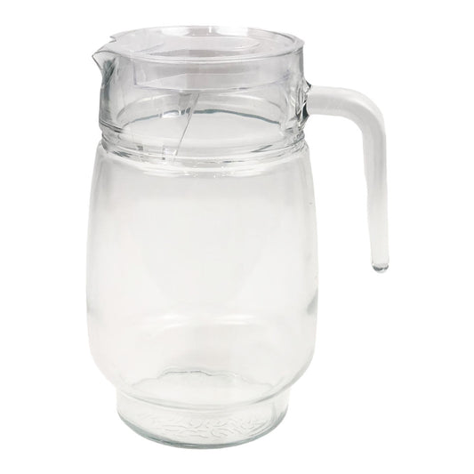 Jarra de Vidrio Home Elegance Clear con Tapa