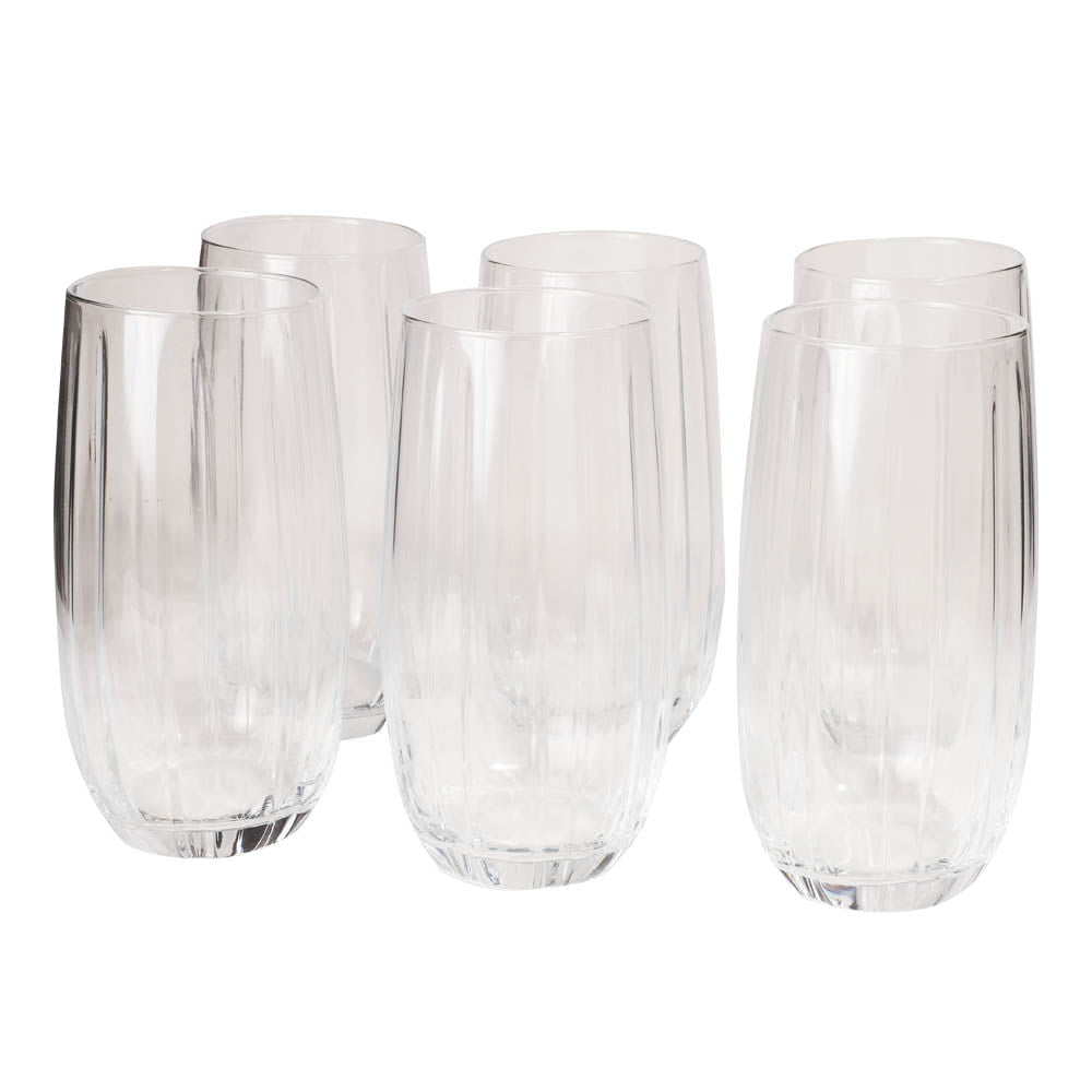 Juego de Vasos Linka Pasabahce de Vidrio 6 Piezas