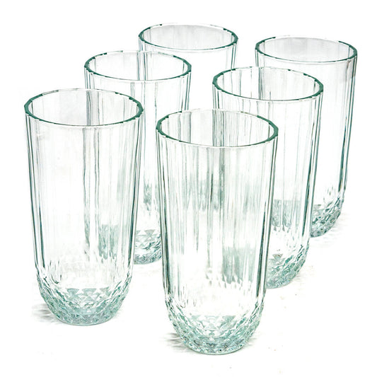 Vasos Diony Pasabahce 12 oz de Vidrio 6 Piezas