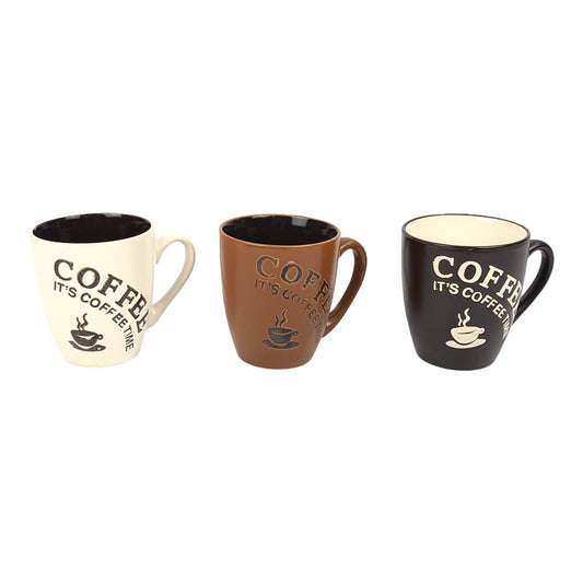 Tazas Home Elegance Ceramica 3 Piezas - Surtido