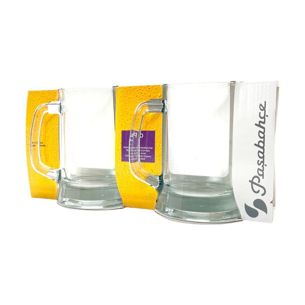 Jarra Cervecera de Vidrio Pasabahce Pub 17 oz – Set x2
