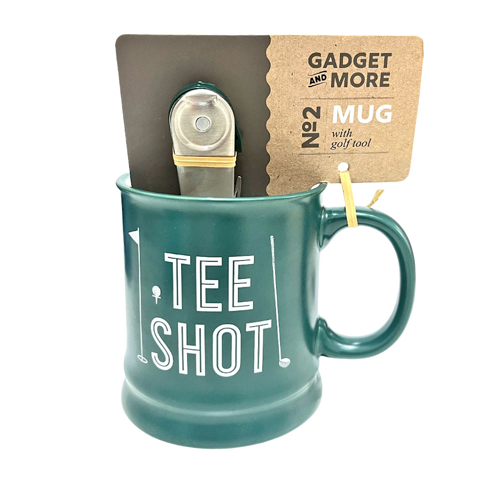 Taza de Cerámica Home Elegance Con Accesorios - Verde