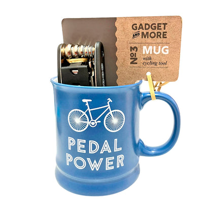 Taza de Cerámica Home Elegance Con Accesorios - Azul