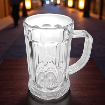 Jarra Cervecera Acrílica Home Elegance 16 cm – Alta Capacidad / Transparente