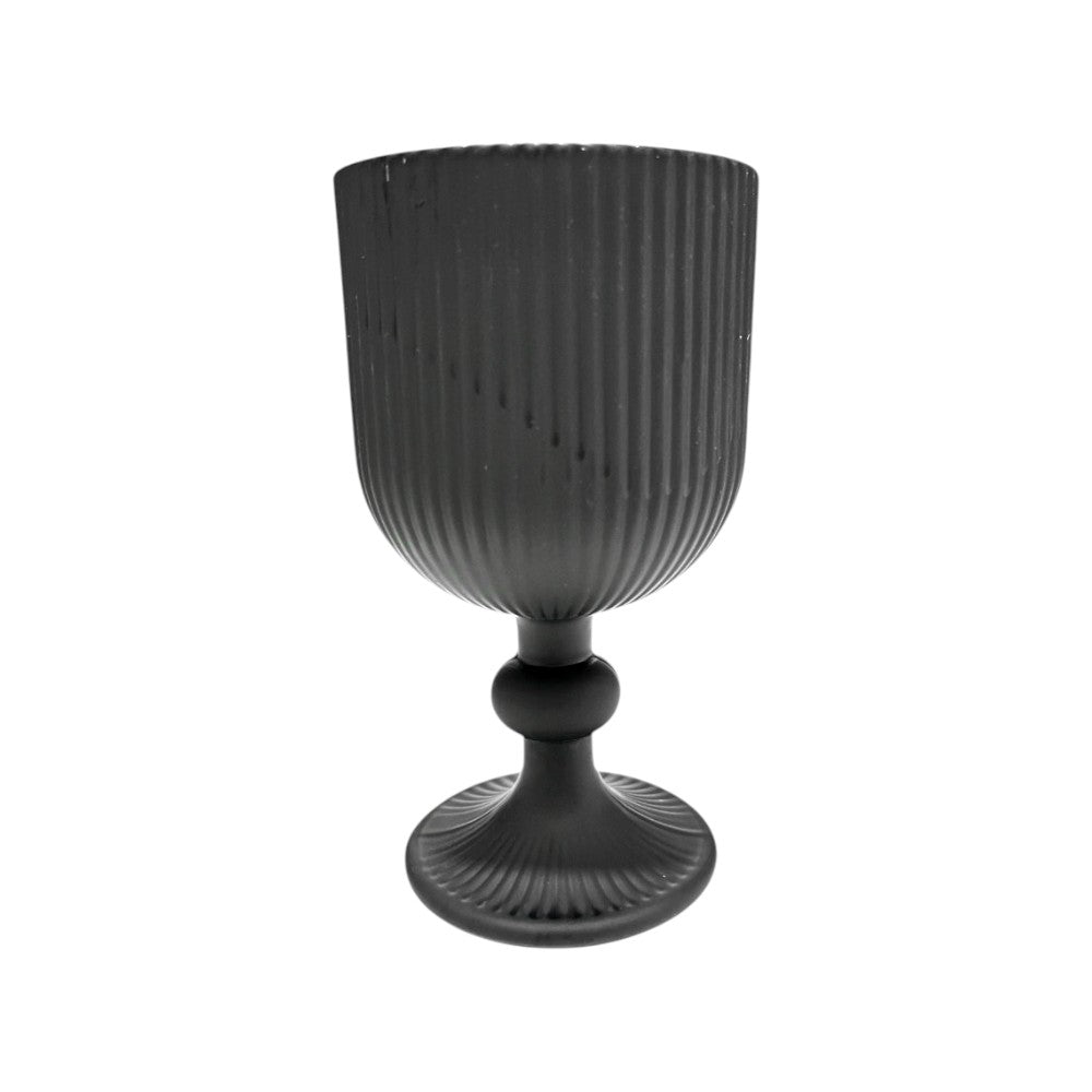 Copa de Vidrio Home Elegance 8 oz – Negro