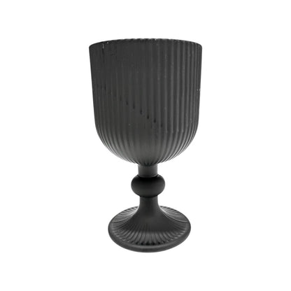 Copa de Vidrio Home Elegance 8 oz – Negro