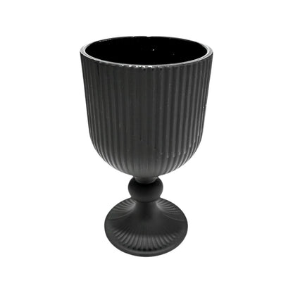 Copa de Vidrio Home Elegance 8 oz – Negro