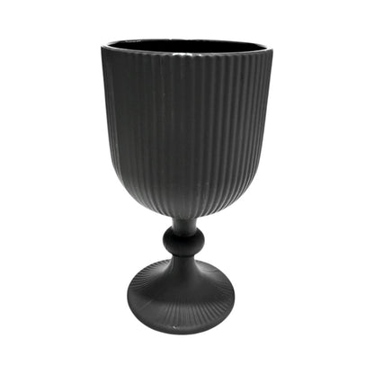 Copa de Vidrio Home Elegance 14 oz – Negro