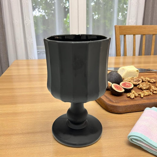Copa de Vidrio Home Elegance 6 oz – Negro