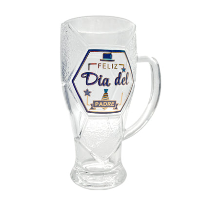 Vaso Cervecera de Vidrio Beneli Home Para Papá – Con Caja de Regalo