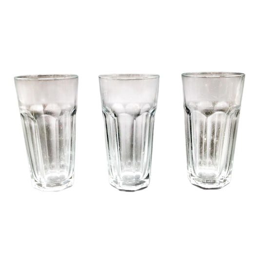 Vasos Pasabahce Casablanca de Vidrio 12 oz 3 Piezas