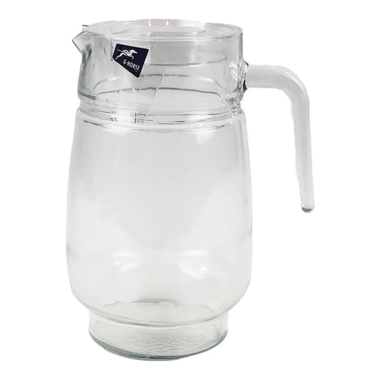 Jarra de Vidrio Home Elegance con Tapa 1300 ml