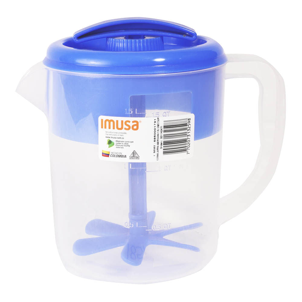Jarra De Plástico Imusa Con Mezclador
