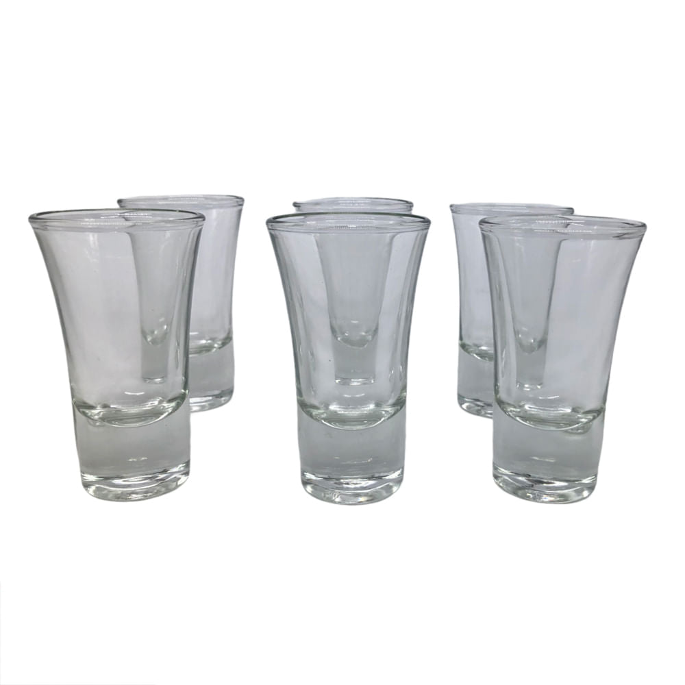 Shot Para Tequila Cristar Lord 1.75 oz 6 Piezas