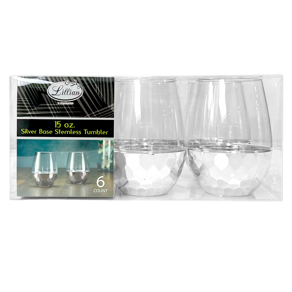 Vasos Desechables Lillian / 15 oz / 6 Piezas