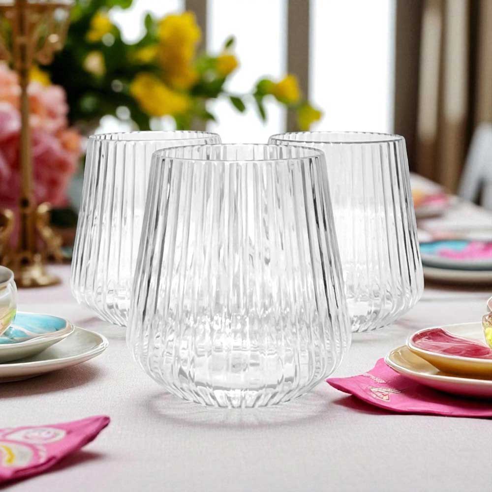Vasos Reutilizables / Lillian / 12 oz / 6 Piezas / Clear
