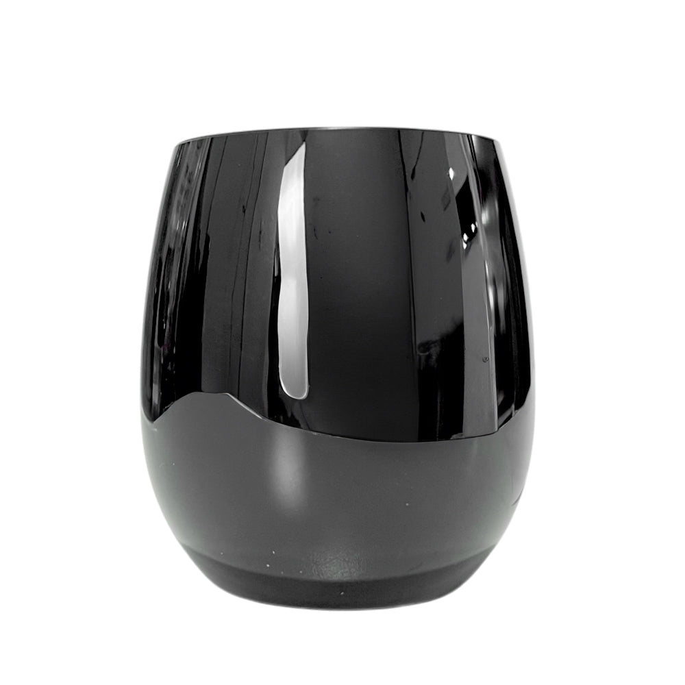 Vaso Plástico 12 Onzas Lillian 6 Piezas / Negro