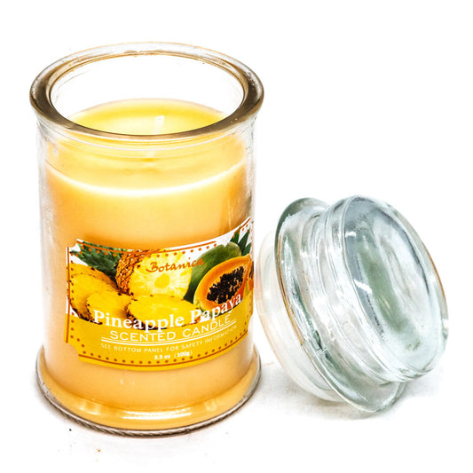 Vela Aromática Botanica Pineapple Papaya 3.5 oz