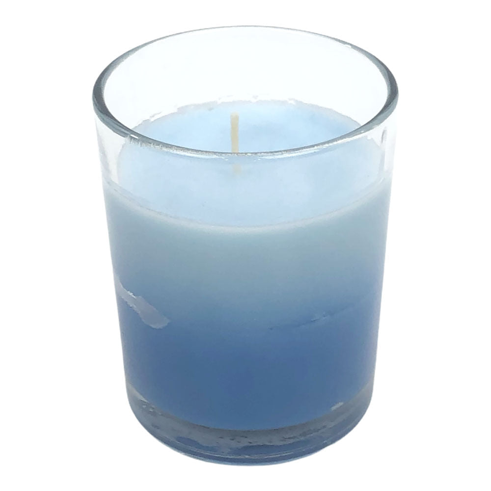 Vela Aromática Max Wholesale Tropical Brezze 5 Oz - Azul claro