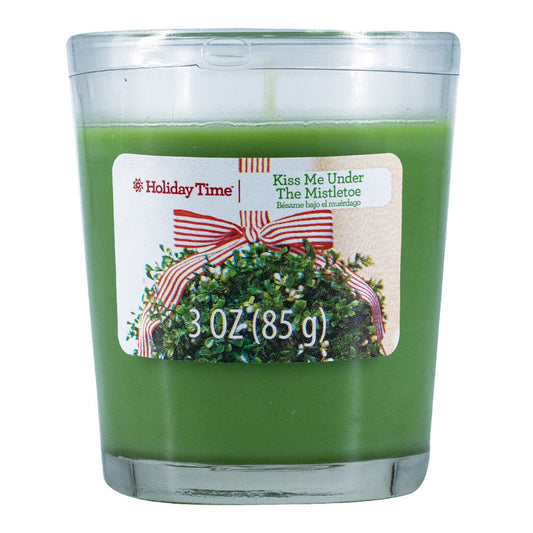 Vela Aromática Holiday Time Kiss Me Under The Mistletoe de 3 oz