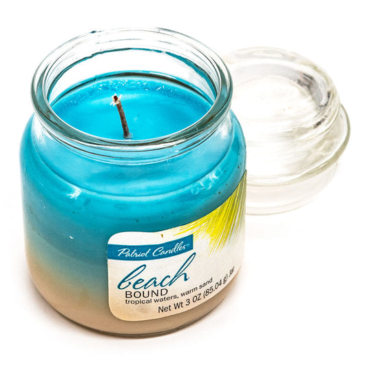 Vela Aromatica Patriot Candles Beach Bound 3 oz
