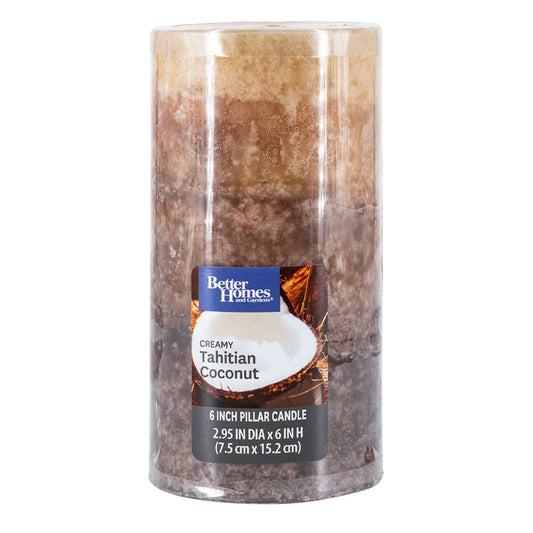 Vela Aromática Better Homes Creamy Tahitian Coconut de 7.5 cm x 15.2 cm