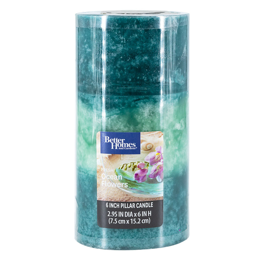 Vela Aromática Better Homes Fresh Ocean Flowers de 7.5 cm x 15.2 cm
