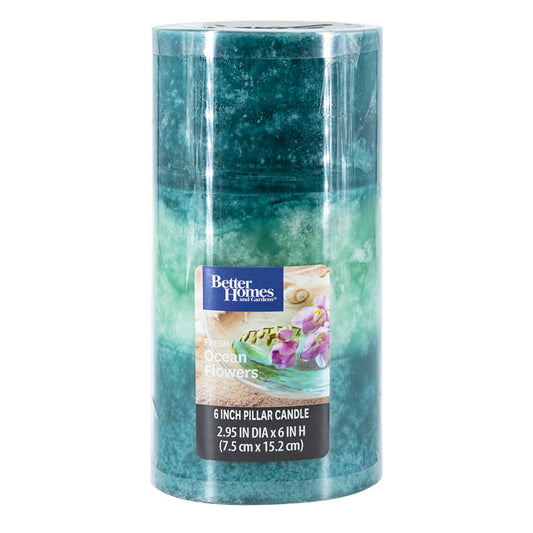 Vela Aromática Better Homes Fresh Ocean Flowers de 7.5 cm x 15.2 cm