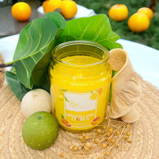Vela Aromática JC Sales Sparkling Citrus 18 oz