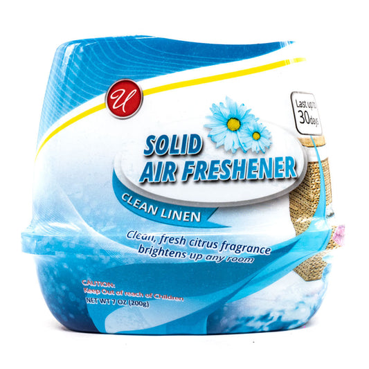 Aromatizante Solid Air Freshener Clean Linen de 7 oz