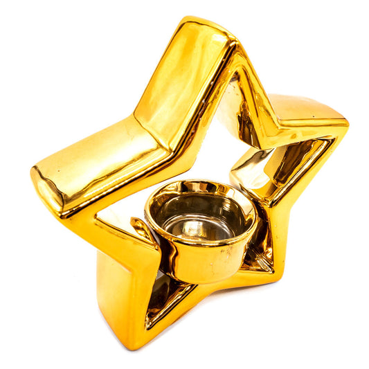 Porta vela de Cerámica Four Seasons Estrella