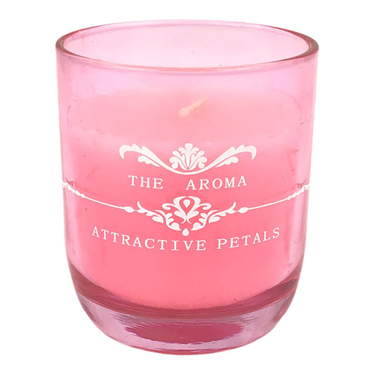 Vela Home Elegance Aromatica con Vaso - Surtida - Rosa
