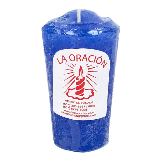 Vela 50 La Oración - Azul
