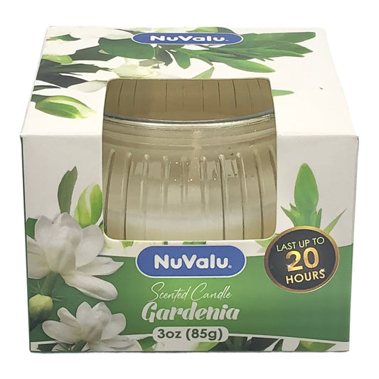 Vela Aromática Jc Sales Gardenia 3 Oz - Blanco