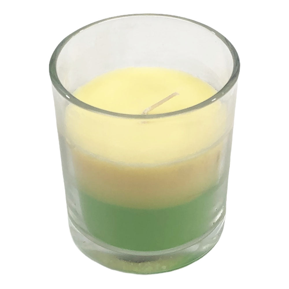 Vela Arómatica Jc Sales Apple 4 Oz - Verde claro