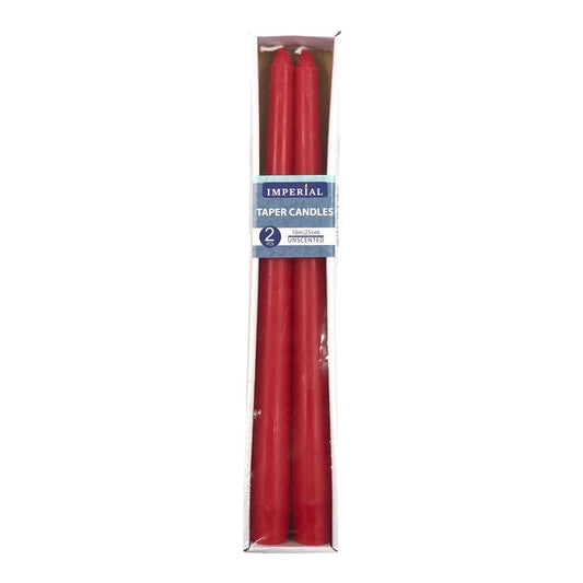 Vela Imperial 10" 2 Piezas