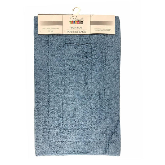 Alfombra Para Baño Home Accents 18" x 30" - Azul Claro