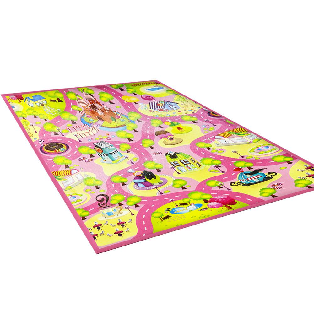 Alfombra Didáctica Kennedy Carpets Infantil Candy 120 cm x 200 cm